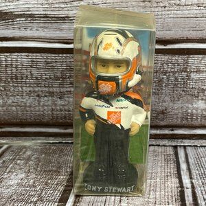 Vtg 2002 TONY STEWART Mini Bobble Head Bobble Dobbles Nascar Home Depot NIB NEW